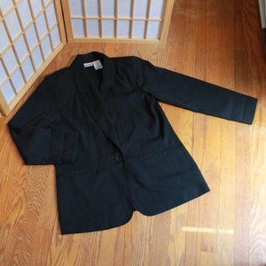 Liz Baker Essentials Petite Standard Blazer Jacket